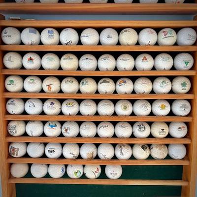 Collector golf balls