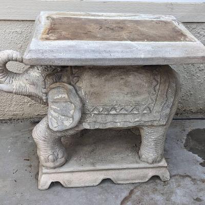 Elephant Plant Stand- 15"W x 21"L x 24"H