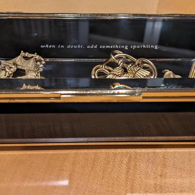 Vintage Brooches In Kate Spade/Lenox "Out Of The Box" Jewelry Box