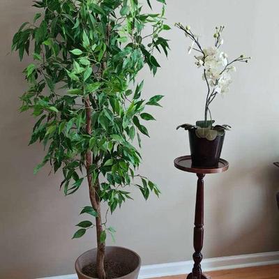 Indoor Artificial Plants With Display Stand