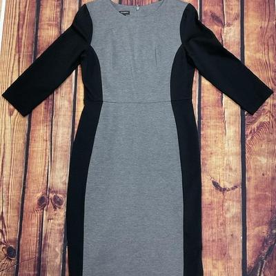 “Talbots” Grey Dress