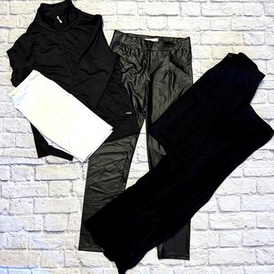 Women’s Classic Black & White Lot: “Baleaf” & “Fila” 