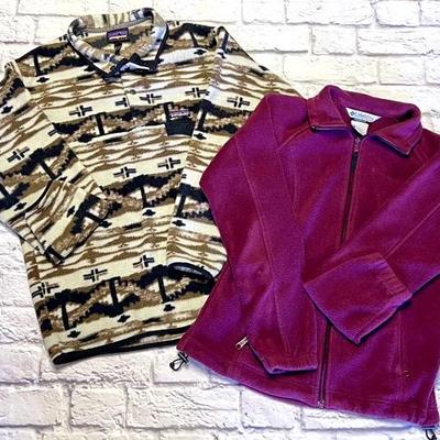 For all the camp fires and marshmallows this “Patagonia” and “Columbia” are fall must haves!