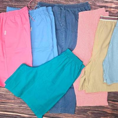 Variety Of Dress Pants And Shorts