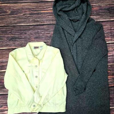 "BillBass" Jean Jacket and "Pendleton" Cardigan 