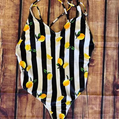 Women’s “No Boundaries” Lemon Swim Suit 