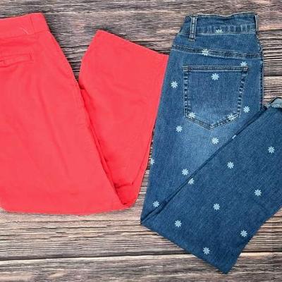"Slim Sation" and "Crown & Ivy" Jeans