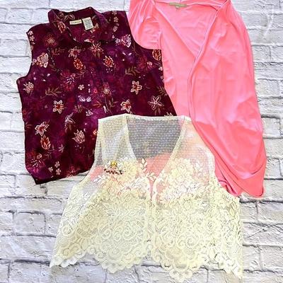 Women’s “White Stag” and More Vests