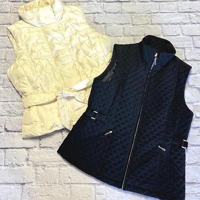 Perfect for fall layering “Talbot’s” and “Gallery” Vest
