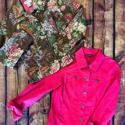 Women’s Jackets: “Coldwater Creek” & “Baccini”