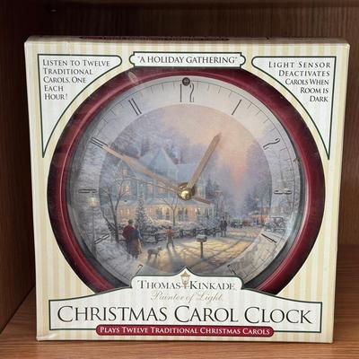NIB Thomas Kinkade Clock