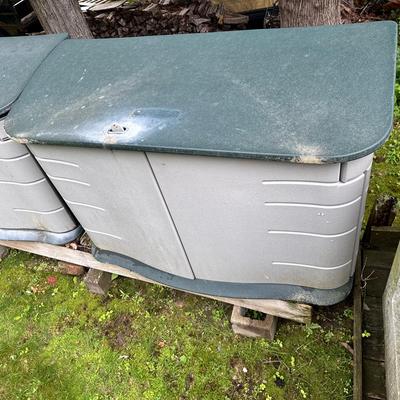 Large Lockable Rubbermaid Bin #2