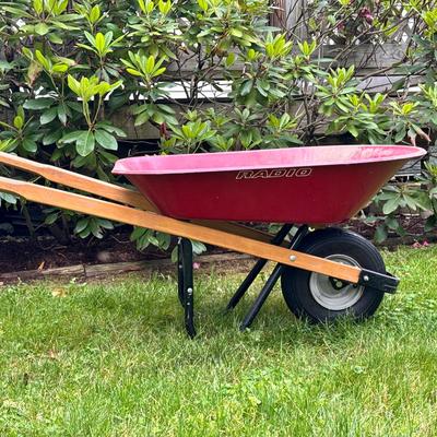 Radio 4 Cubic Foot Wheelbarrow 