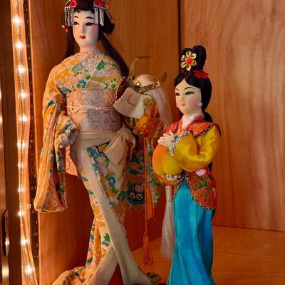(2) Asian Dolls 