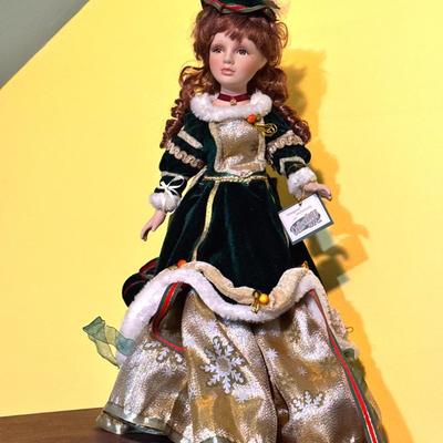Collections ETC Porcelain Doll #2