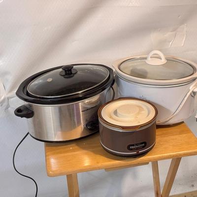 (3) Crock Pots **Tested