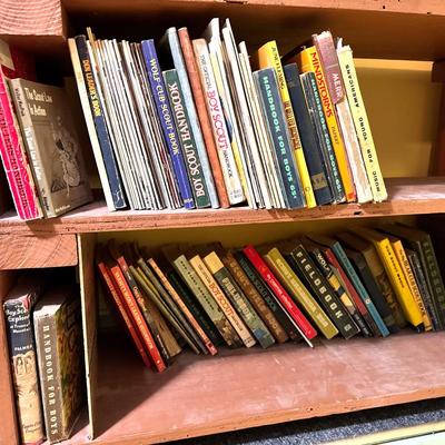 Years Worth Of Boy Scout Books Collection 