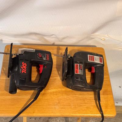 (2) Skil Brand Jigsaws **TESTED