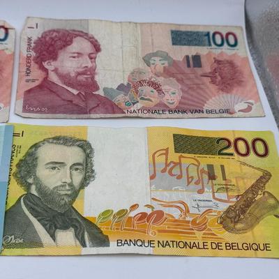 Belgian Currency Lot