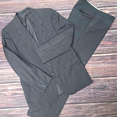 Custom Made Dark Gray Suit