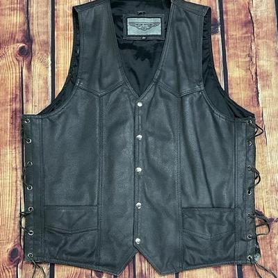 “Dream Apparel” Leather Vest  