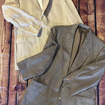 Men’s Blazers: “Tom James” & “Harold’s”
