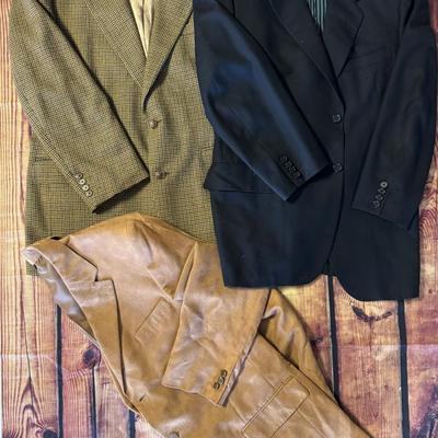 Men’s Blazers: ”Bolzano,” “Hans Herman’s,” & “Oxxford” 