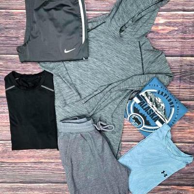 Boys Athletic Wear "Under Armour" and "Nike"