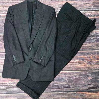 Black Custom Made Suit