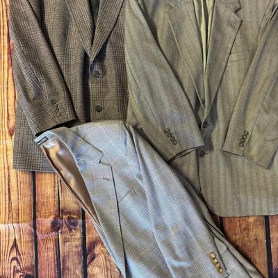 Men’s Blazers: “Hans Herman’s” & “Tom James” 