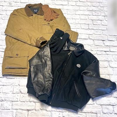 “Halloway” and “Gap” Winter Coats & "North Face" Gloves