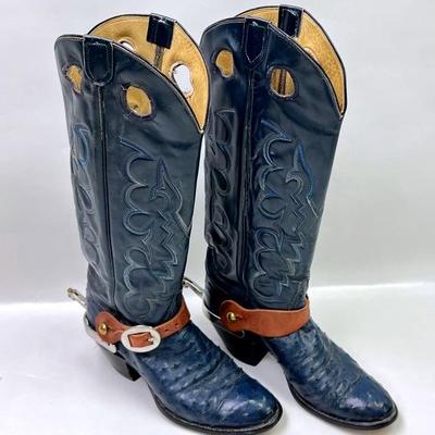 Vintage “Tony Lama” Leather Cowboy Boots