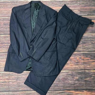 Custom Navy Suit 