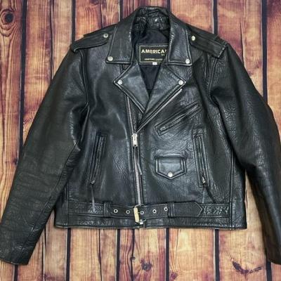 “American Top” Leather Jacket
