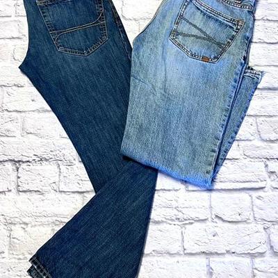 “Hollister” and “Aeropostale” Straight Leg Denim Jeans