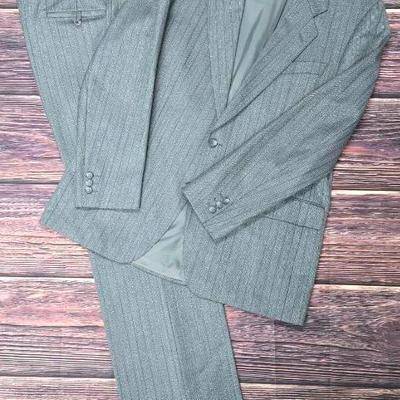 Custom Made Gray Suit