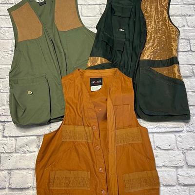 “Red Head” and “10X” Fishing Vests