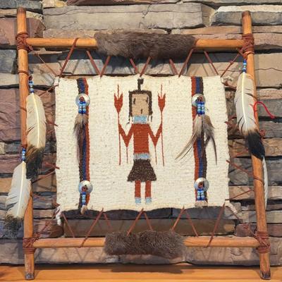 Native Themed Weaving or Tapestry 