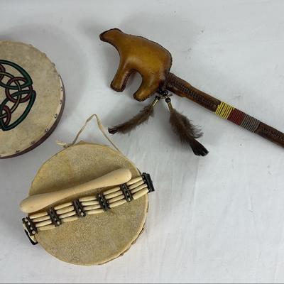 Collection of Native American Instruments 