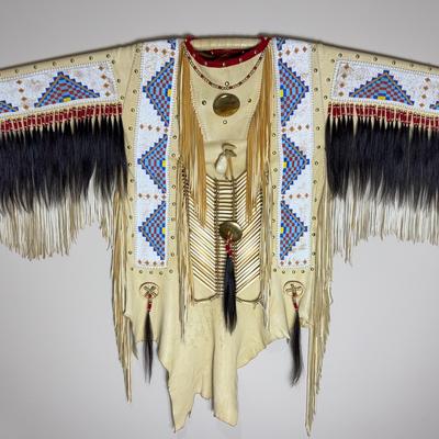 Native American War Shirt from Grey Wolf Native American Gallery 