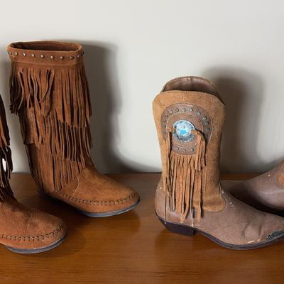 Western leather Boots 