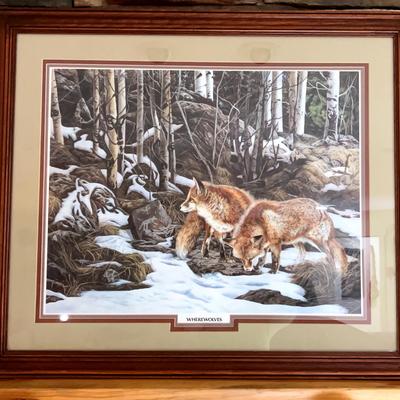 “Wherewolves” Limited Edition Print By Judy Larson