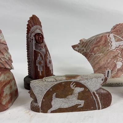 Navajo Alabaster Sculpture Collection