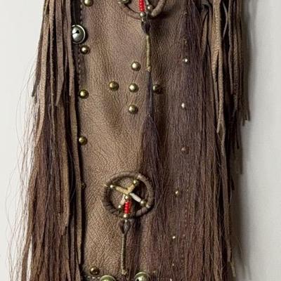 Decorative Leather Pouch 