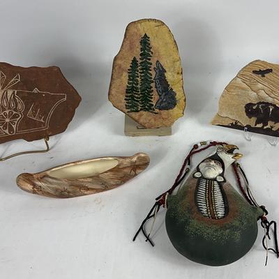 Collection of Native American Stone and Ceramic Art