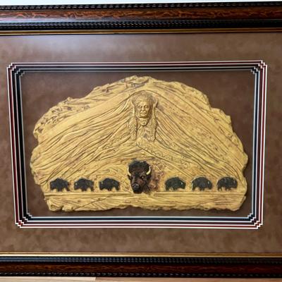 “Spirit Of The Buffalo” By CW Buchanan - Hand Cast & Painted