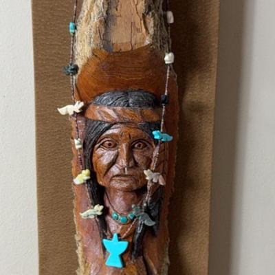 Native American Wood Carving 