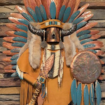 Warrior Spirit Mask by Artist Martin Ibarra