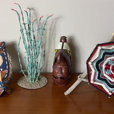 Assortment of Native American Decor #1