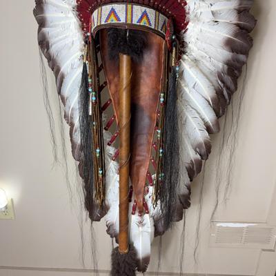 Lakota Sioux Feather Headdress 